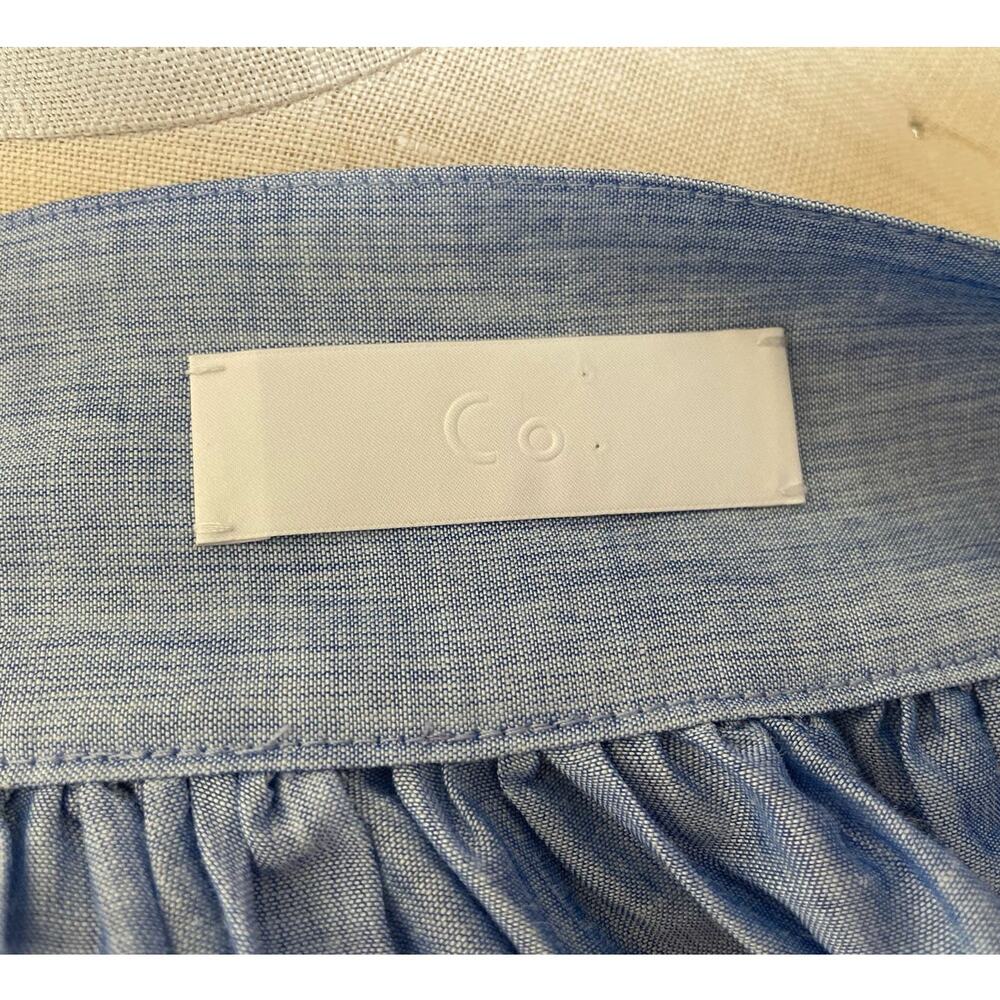 Co Pale Blue Swing Tank Top Size Small Japanese Designer Minimal - Picture 5 of 5